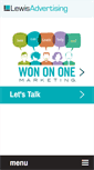 Mobile Screenshot of lewisadvertising.com
